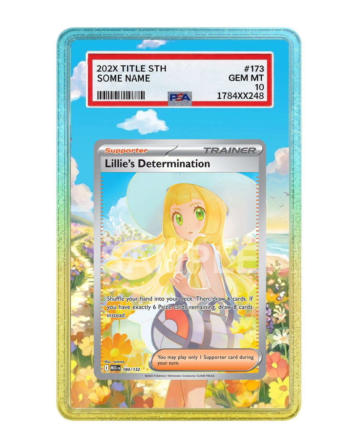 Lillie's Determination #184 Mega Evolution Extended Art Case