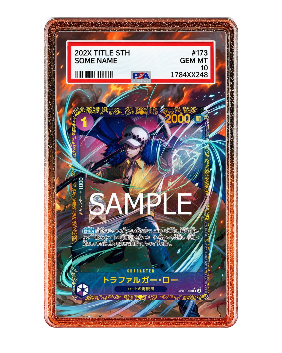 Trafalgar Law [Flagship Battle] OP09-069 Japanese Promo Extended Art Case