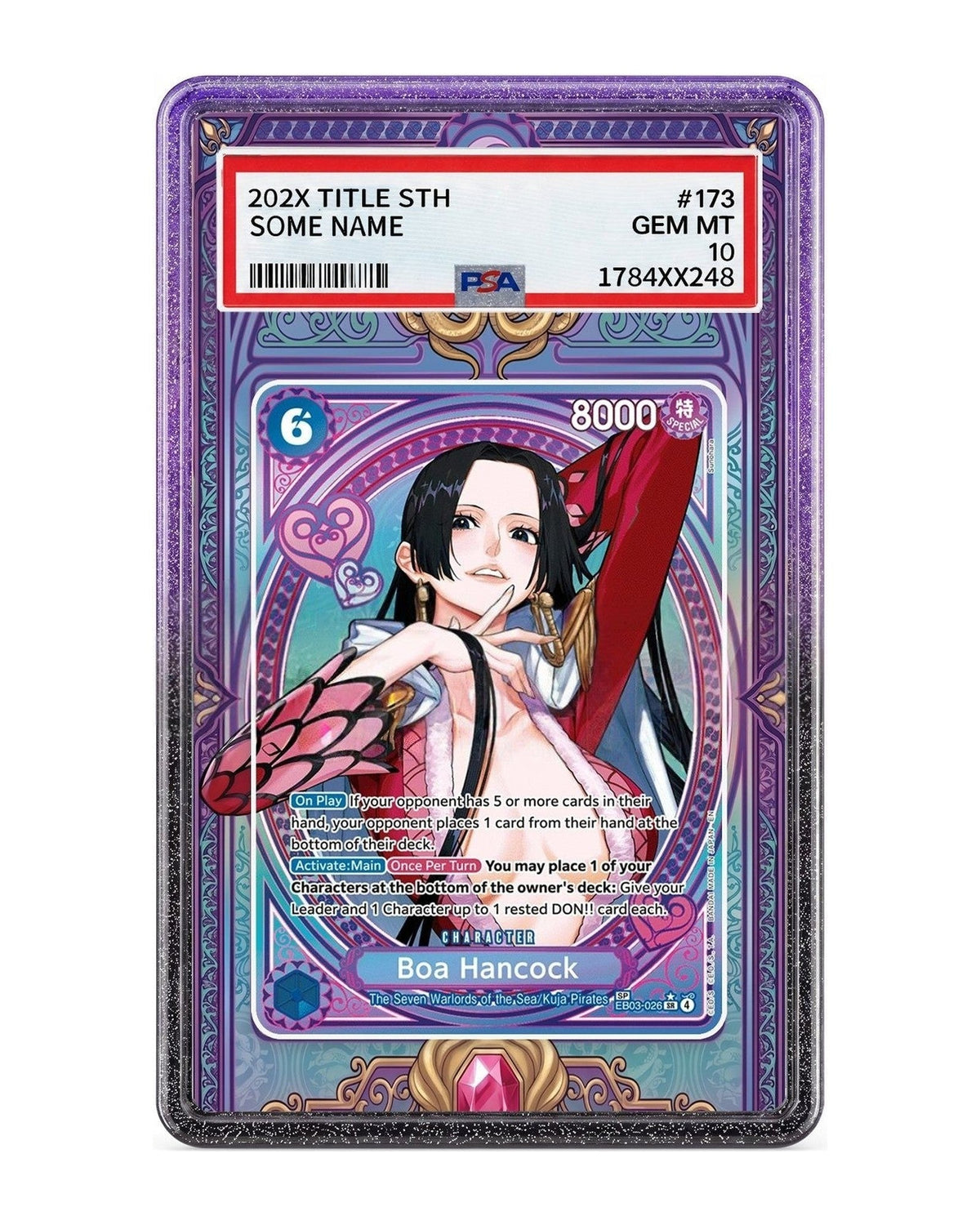 Boa Hancock [SP] EB03-026 Extra Booster Heroines Edition Extended Art Case