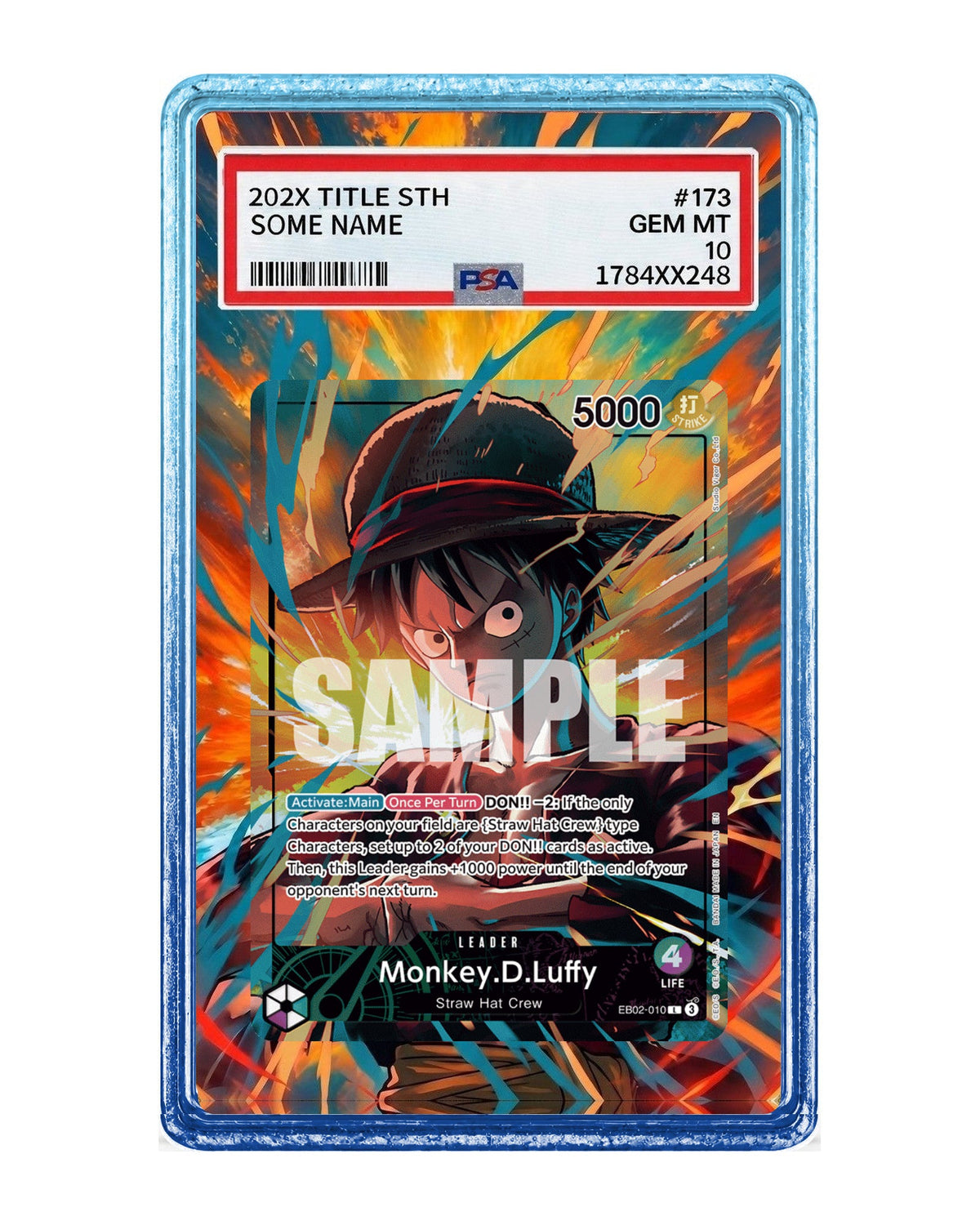 Monkey.D.Luffy [Playmat Promo] EB02-010 Promo Extended Art Case