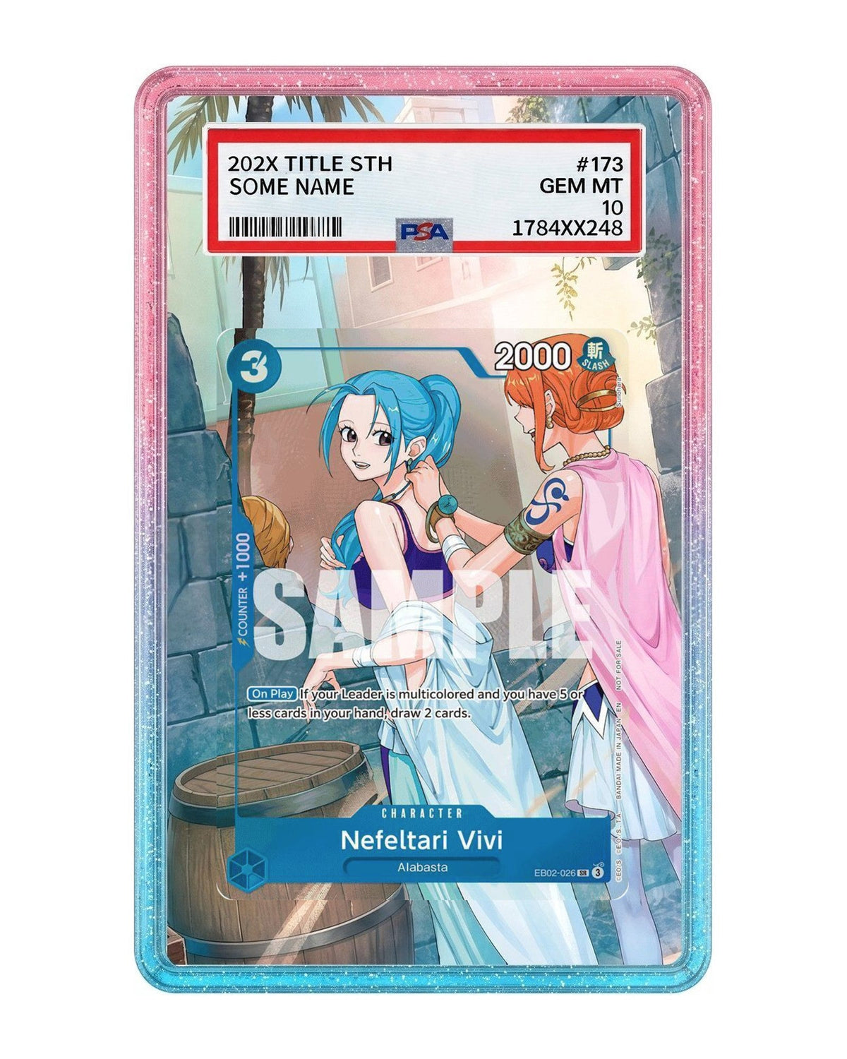 Nefeltari Vivi EB02-026 Extra Booster Heroines Edition Extended Art Case