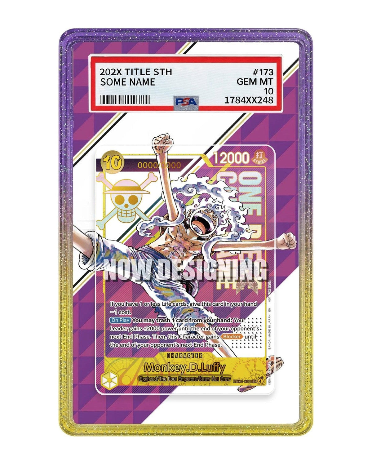 Monkey.D.Luffy [Serial] EB04-061 Promo Extended Art Case