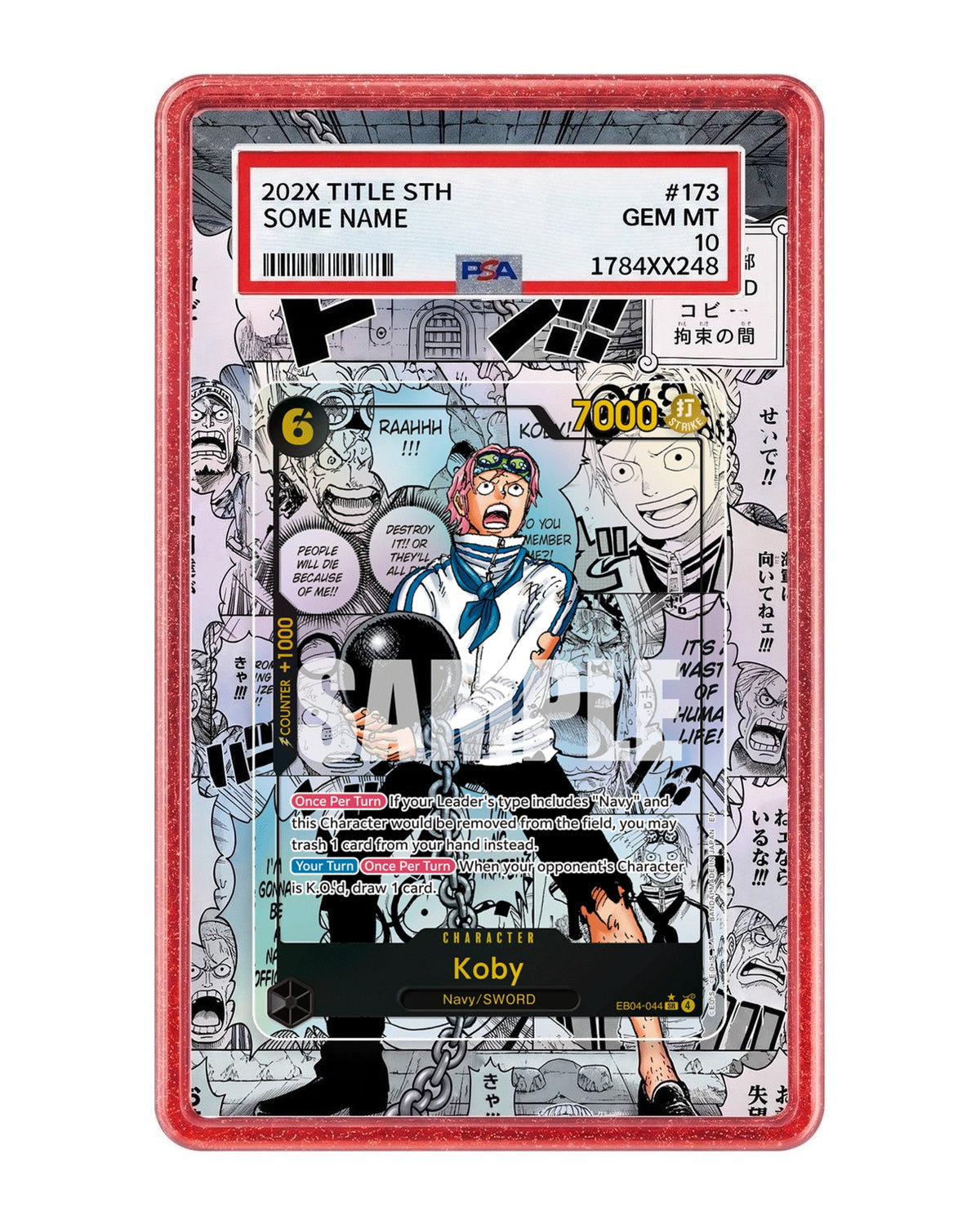 Koby [Manga] EB04-044 Extra Booster EB04 Extended Art Case