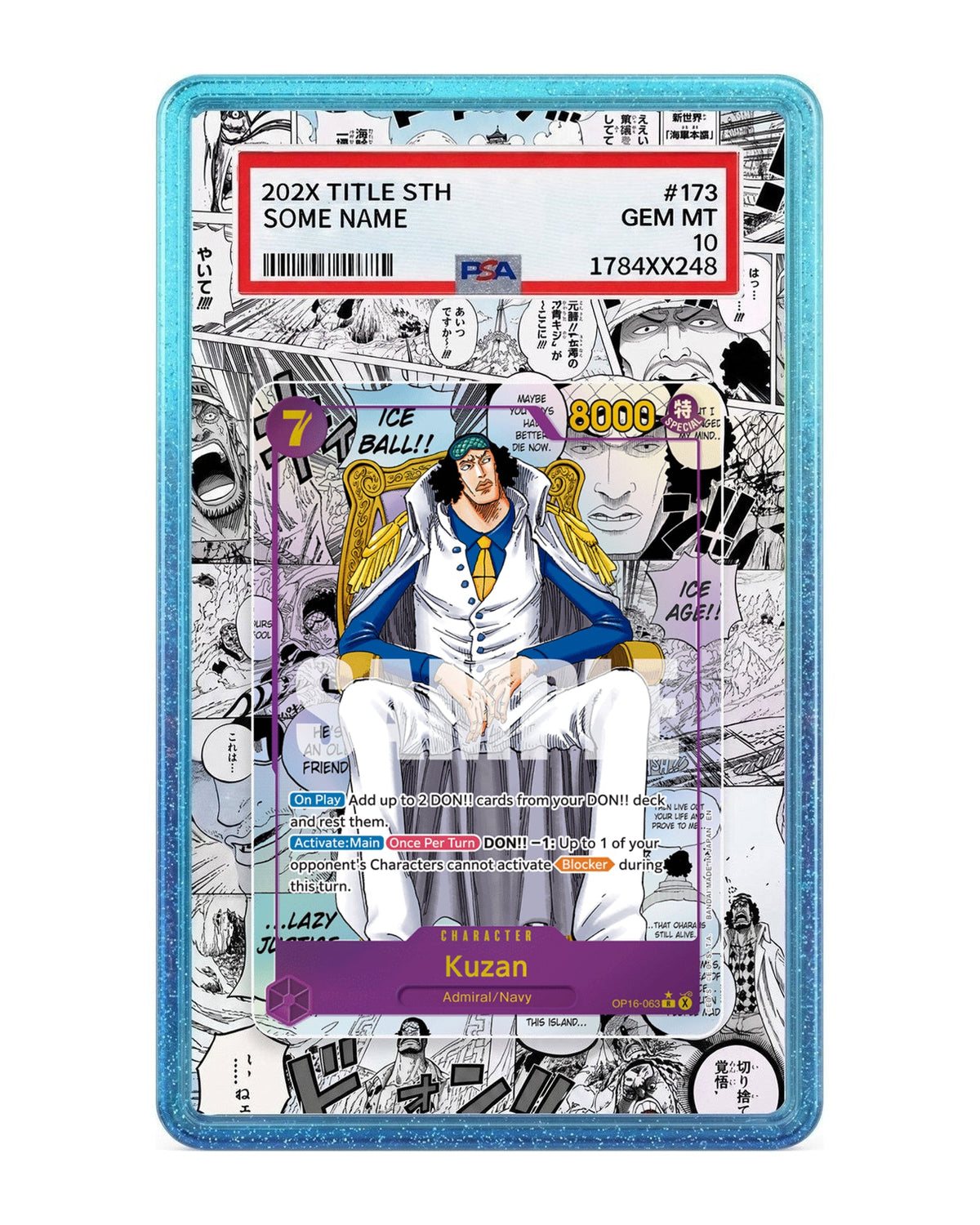 Kuzan [Manga] OP16-063 The Time of Battle Extended Art Case