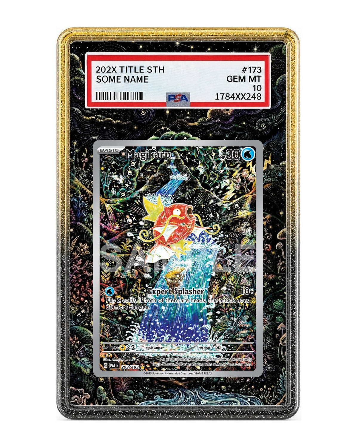 Magikarp #203 Paldea Evolved Extended Art Case