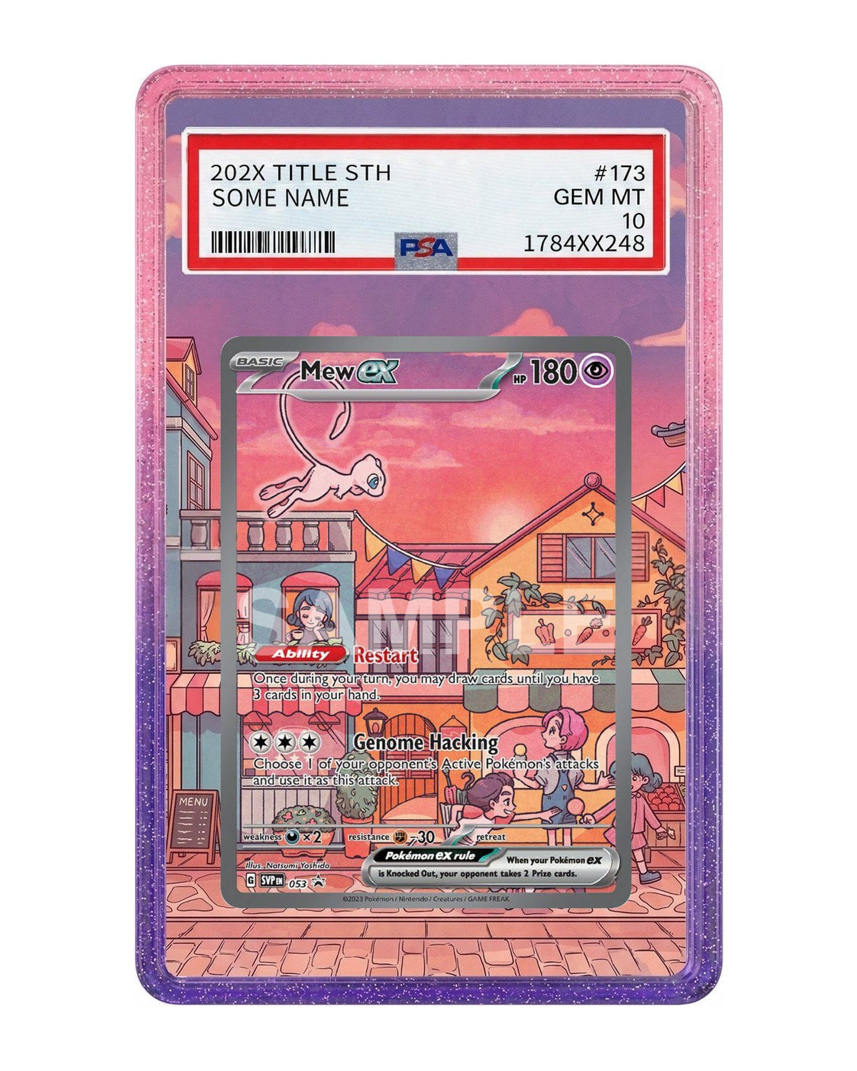 Mew ex #53 Extended Art Case
