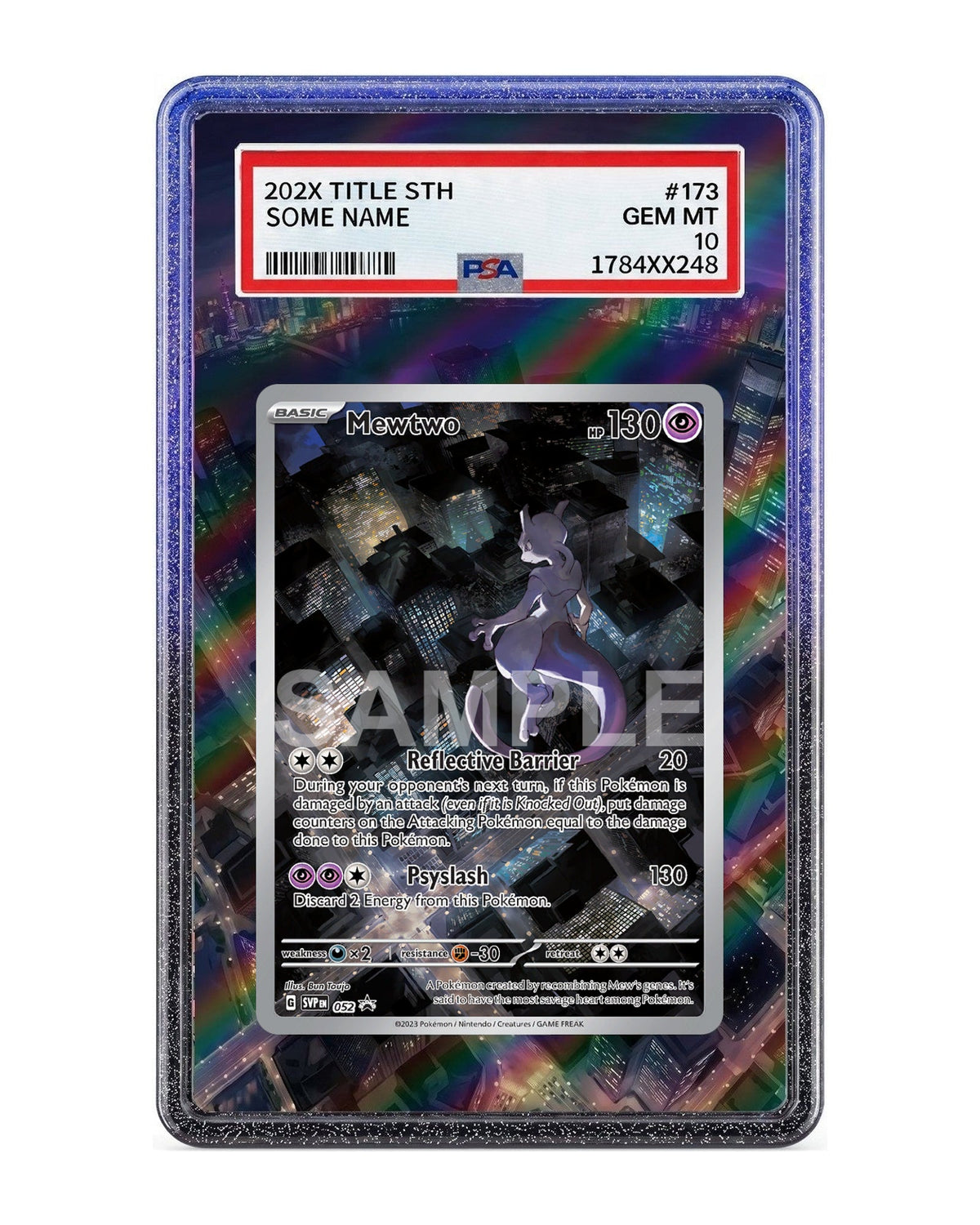 Mewtwo #52 Extended Art Case