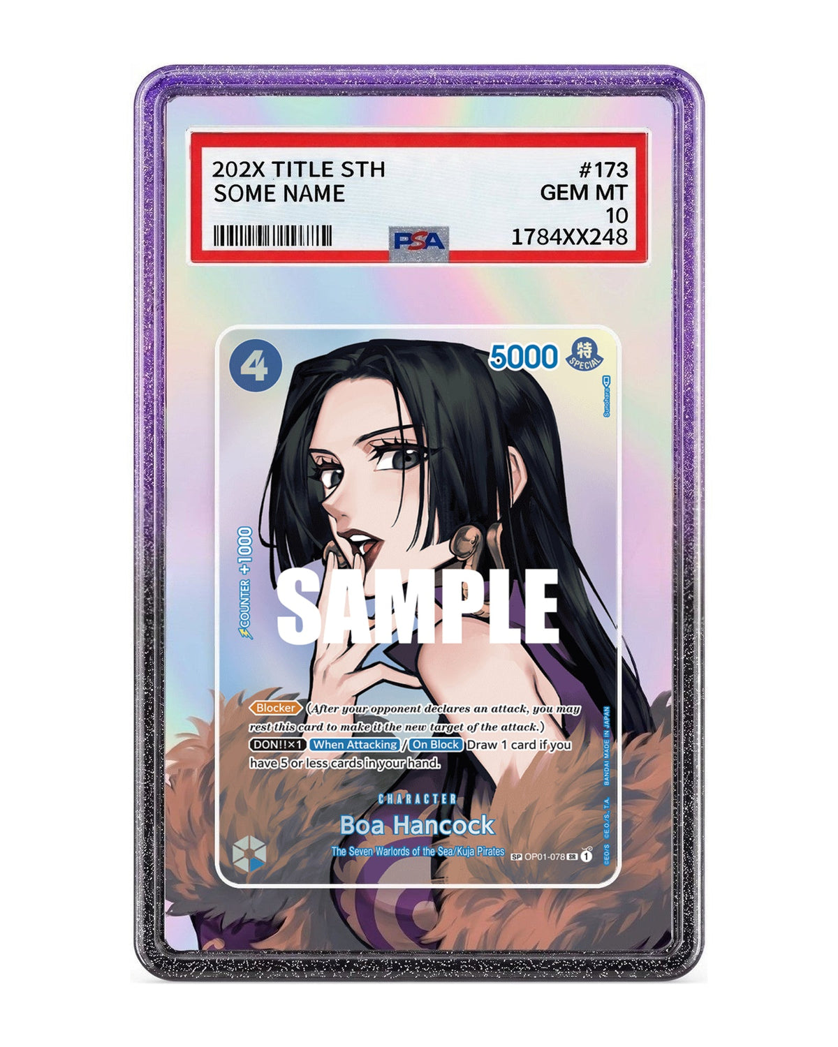 Boa Hancock [SP] OP01-078 Romance Dawn Extended Art Case
