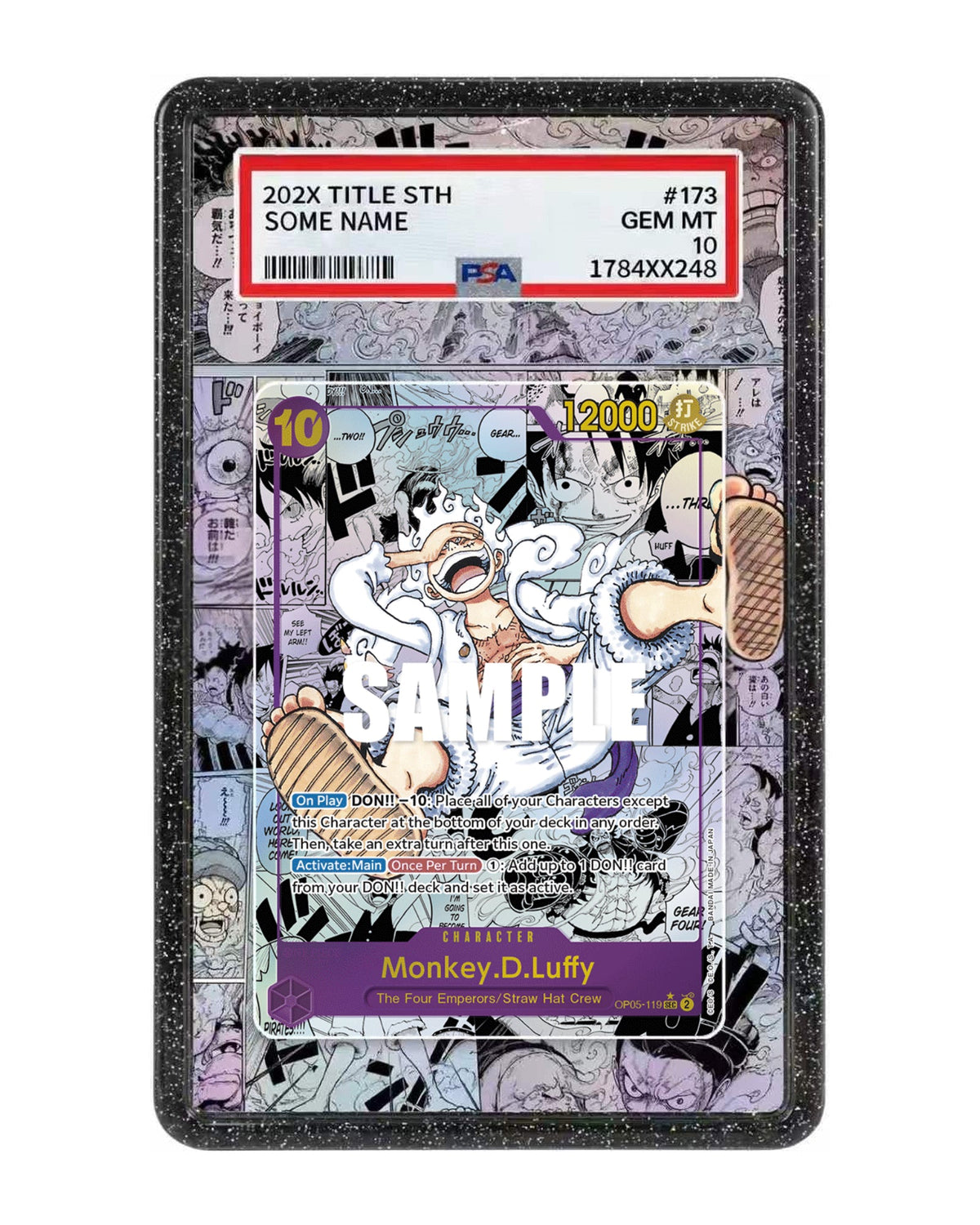 Monkey.D.Luffy [Alternate Art Manga] OP05-119 Awakening of the New Era Extended Art Case