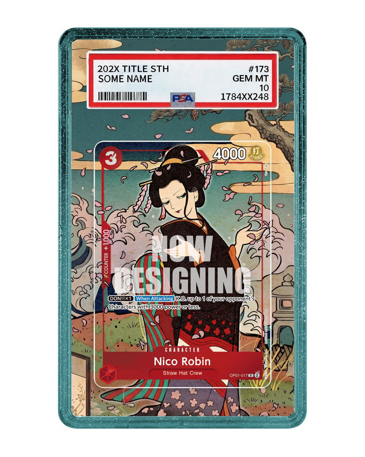 Nico Robin [1st Anniversary] OP01-017 English Version Extended Art Case