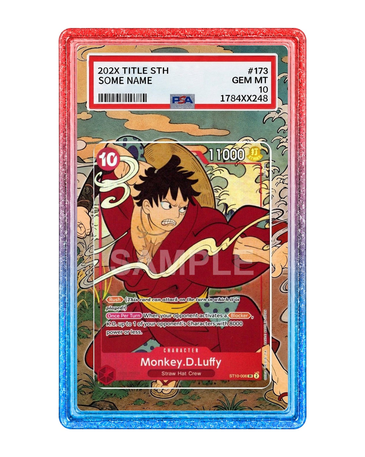 Monkey.D.Luffy [1st Anniversary] ST10-006 English Version Extended Art Case