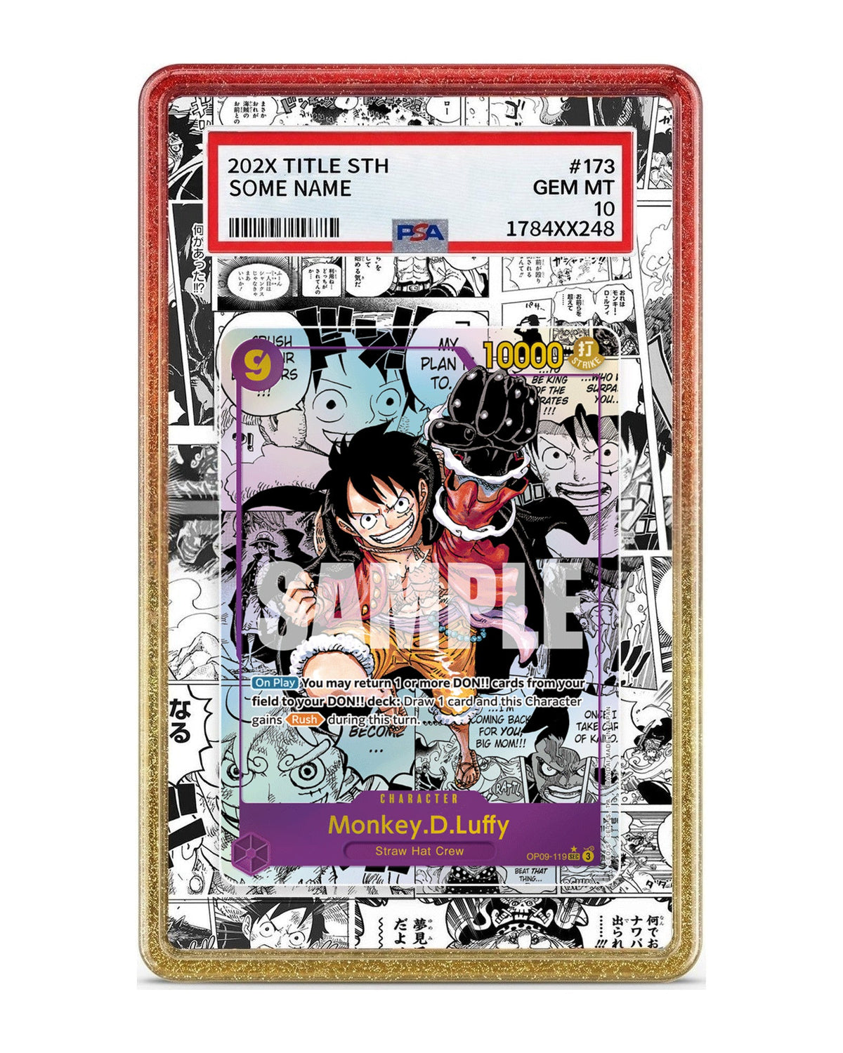 Monkey.D.Luffy [Manga] OP09-119 Emperors in the New World Extended Art Case